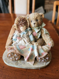 Antique cherished teddies