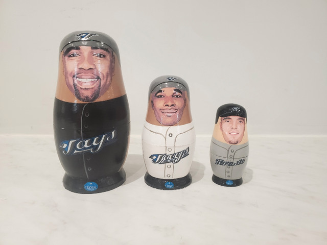 Toronto blue jays nesting dolls sga in Arts & Collectibles in Markham / York Region