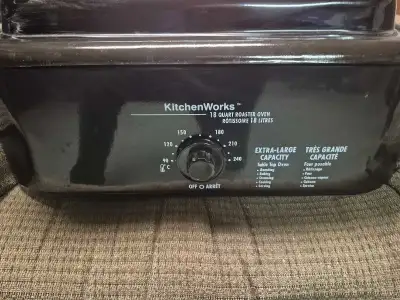Kitchen Works 18qt Roaster Oven!, View more