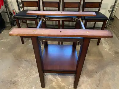Table set with 4 chairs, View more