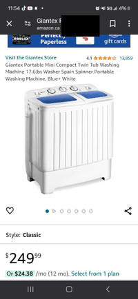 Portable washing  machine 