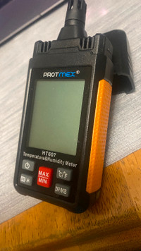 Protmex HT607 Temperature Humidity Meter High Precision Digital