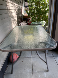 Patio table - free