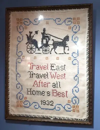 Vintage Framed Samplers $65 each, View more