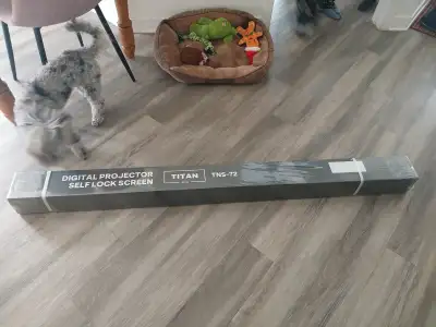 Ecran pour projecteur neuf retractable, View more