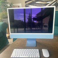 "Apple iMac 24-inch M1 2021 with AppleCare - Excellent Condition