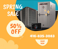 SALE Air Conditioners & Furnaces
