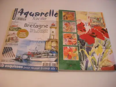 Livres de ressource en art sur la peinture aquarelle, View more