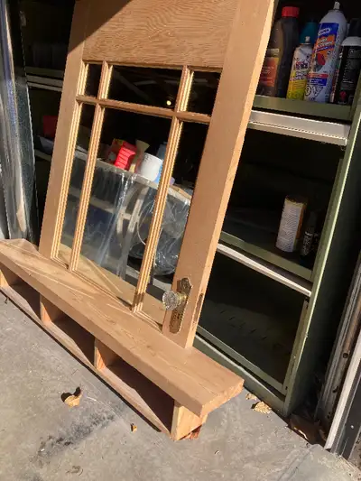 Hanging Wall Mirror and Shelf. Combo Clear Fir, View more