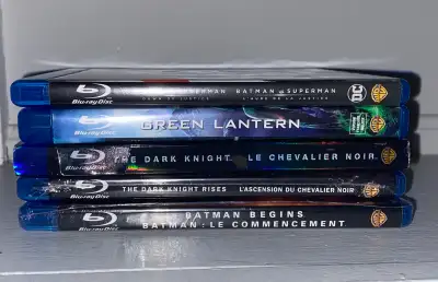 DC Superhero Movie Lot (5 Blu-ray for $15), View more