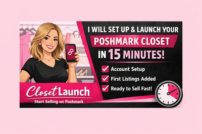 Launch Your Poshmark Closet in as Little as 15 Minutes!, View more