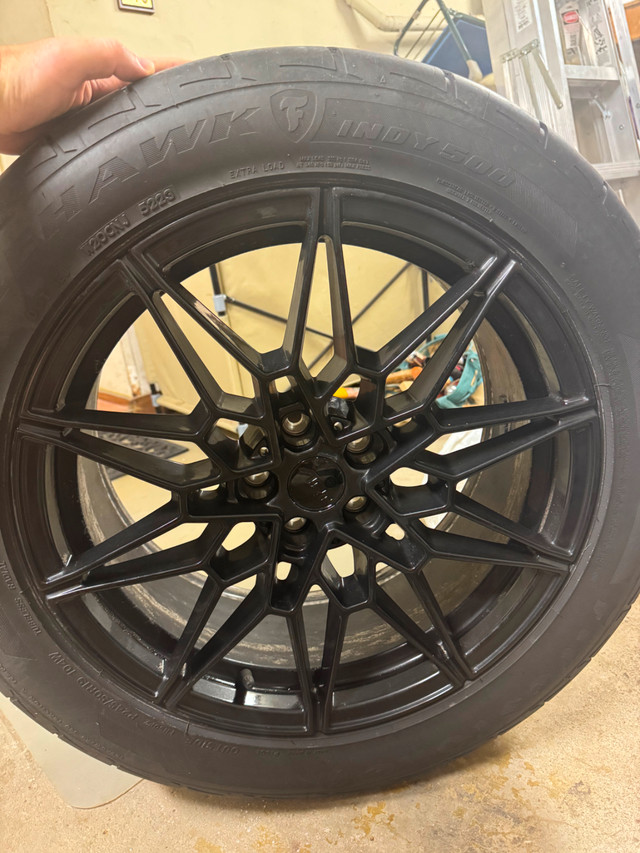 BMW X3 Summer Rims + Tires in Tires & Rims in City of Toronto - Image 2