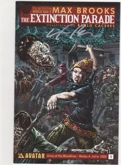 Extinction Parade - #1 - 6 variant covers signed by Max Brooks., View more