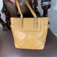 Coach leather bag (femme)