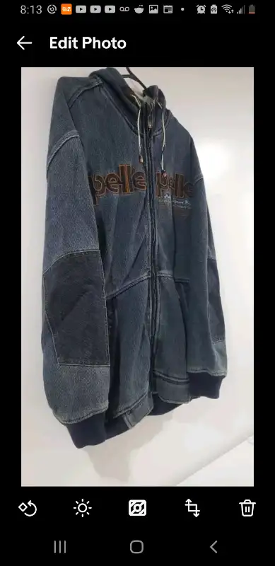 Pelle pelle denim company limited edition Jacket/hoodie, View more
