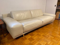 Custom leather couch 