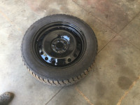 Set of 4 winter rims and tires