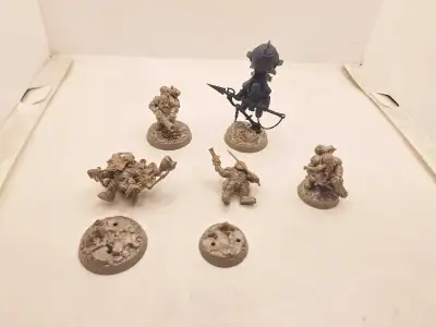 Warhammer AoS Kharadron Overlords Old Warcry warband unpainted, View more