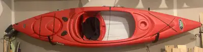 Pelican Summit 100X (10 ft sit-in kayak) in great condition. Outfitted for kayak camping and fishing...