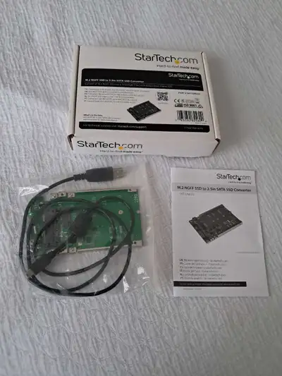 StarTech M.2 NGFF SSD Converter, View more