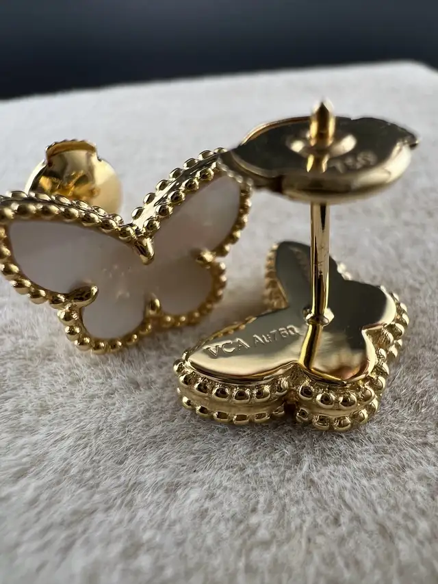 Van Cleef & Arpels Sweet Butterflies earstuds63235093639937124