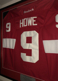 Signed Gordie Howe Jersey - Interbay Funding Corp. #9