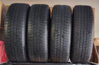 205/60/R16 - Four Winter (Michelin) Tires with Steel Rims