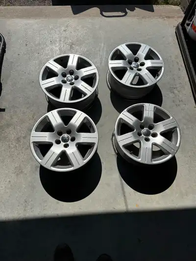 Selling 4 VW rims 16 inch 5x100 bolt pattern. In good shape one rims has some scuffing on it. 300 OB...