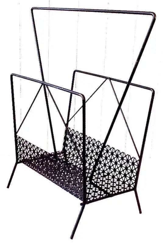 Vintage 1960. Collection. Newspaper holder made of iron63417636443907122