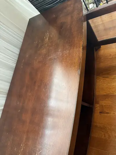 Solid wood TV table, View more