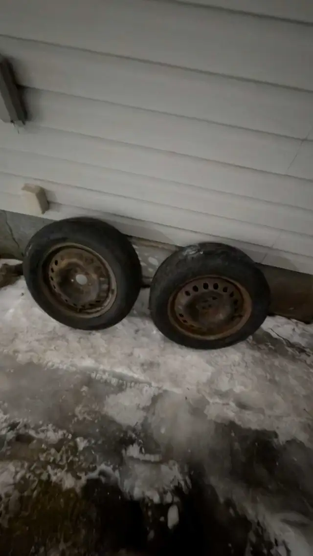 2 17" rims 5x114.3 with 2 AT tires $80OBO in Tires & Rims in Cape Breton - Image 3
