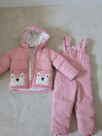Snow suit for girls size 4 T