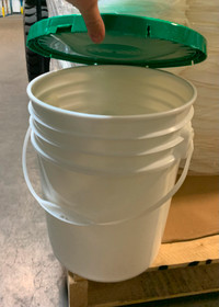 Bucket/Pails with lids  (3 sets for $10)