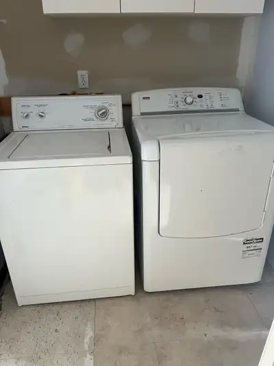 Kenmore Washer and Dryer Set, View more