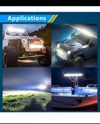 Illuminate the night with this new Rigidon LED light bar! This high-performance LED bar features 5W...