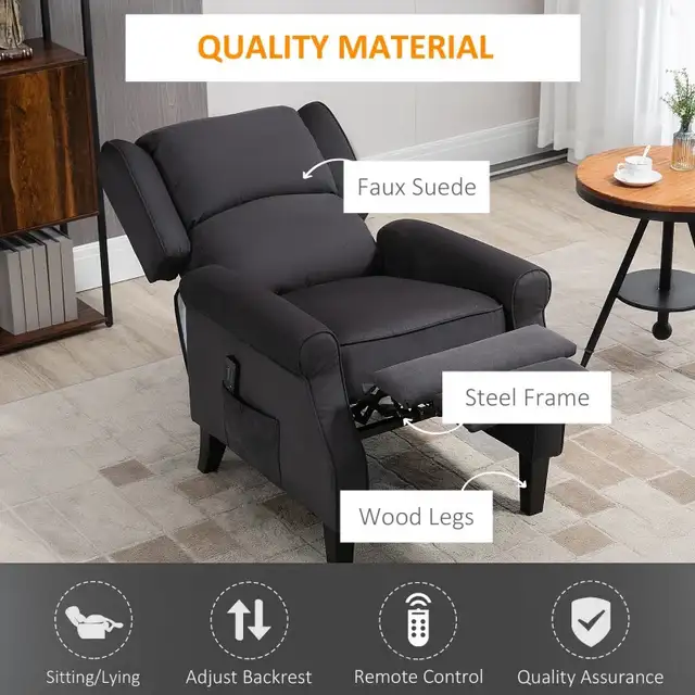 Beautiful Massage Recliner Chair in Chairs & Recliners in Markham / York Region - Image 7