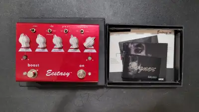 Bogner Ecstasy Red Overdrive Pedal, View more