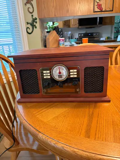 Record Player with CD and Cassette , View more