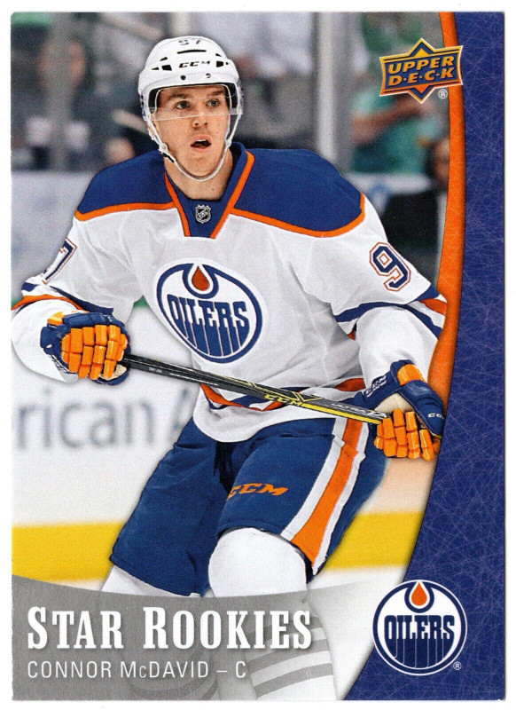 UPPER DECK ... 2015-16 NHL STAR ROOKIES SET ... McDAVID, EICHEL in Arts & Collectibles in City of Halifax - Image 2