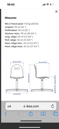 Children’s chair IKEA