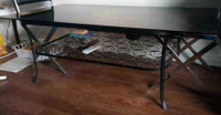 Glass top table/coffee table