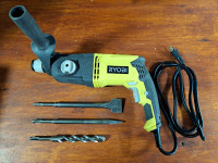 Ryobi Rotary Hammer Drill with SDS plus keyless chuck