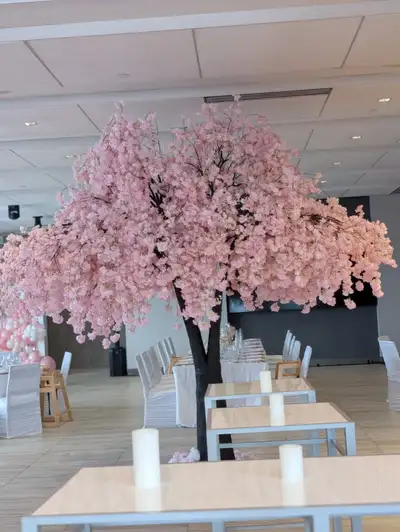 Turn any venue into a beautiful, unforgettable space with our premium Artificial Cherry Blossom Tree...