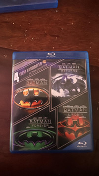 Batman Live action movies Blu Ray