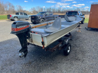 Boat, motor and trailer