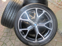 Like new OEM BMW X5 G05 X6 G06 21" M summer wheel kit