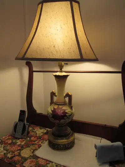 Lamp-Hand painted Floral Design, View more