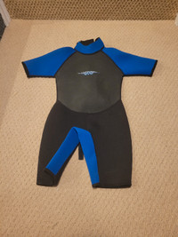 Kids wetsuit for 5-6 year olds 