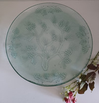 Green Glass, Large Platter