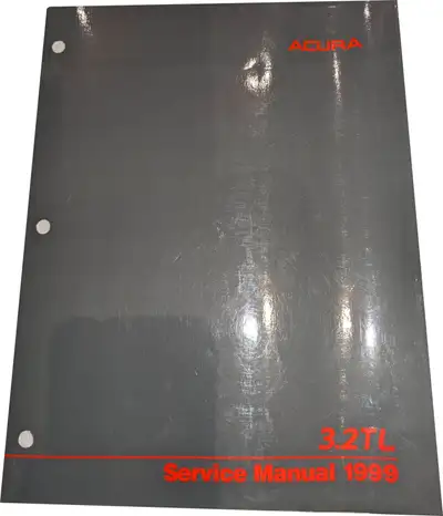 I have for sale a LIKE NEW Genuine Acura 3.2TL Factory Repair Service Manual for the 1999 model year...